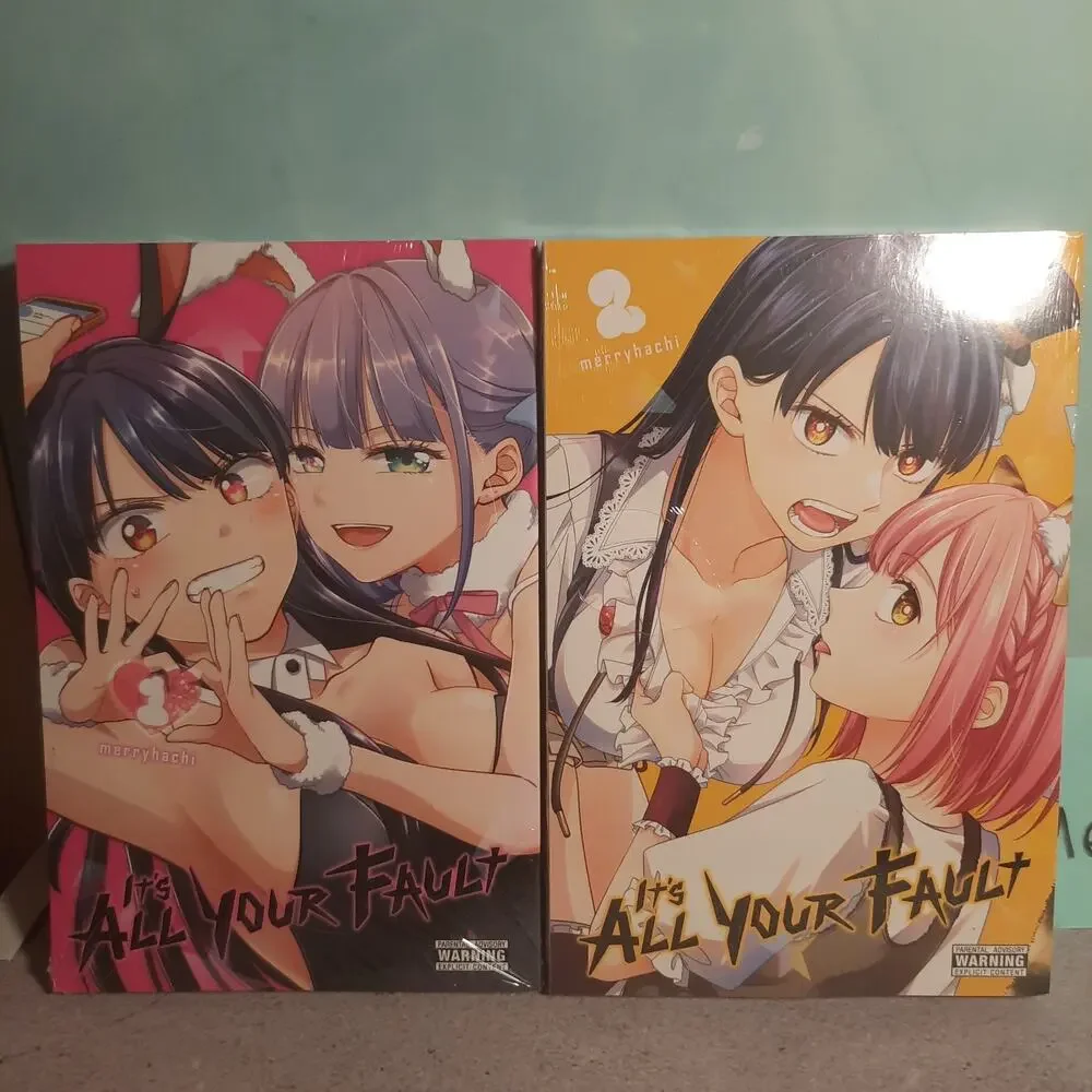 📖 It's All Your Fault Vol. 1-2 Official English Yuri Manga by merryhachi